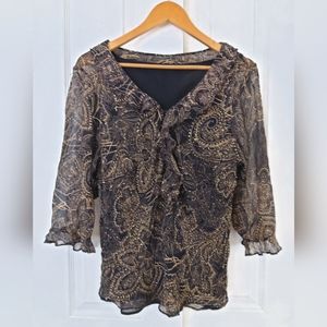 Paisley Beaded top